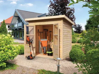 Produktbild von Gerätehaus Merseburg 3 14 mm naturbelassen