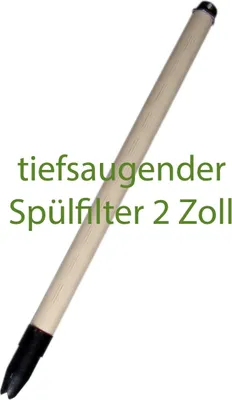 Produktbild von Spülfilter 2 Zoll - Brunnenfilter zum einspülen - Tiefsaugfilter