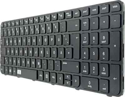 Immagine prodotto di IT - Tastiera nera Tastiera senza cornice compatibile con HP Pavilion G6-2376eg, G6-2385eg