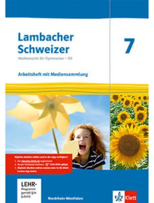 Immagine prodotto di Lambacher Schweizer Mathematik 7 - G9. Ausgabe Nordrhein-Westfalen. Arbeitsheft plus Lösungsheft und Lernsoftware Klasse 7