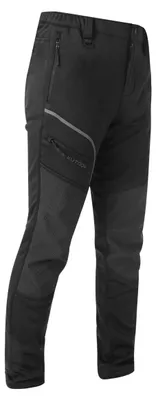Zdjęcie produktu dla Męskie spodnie softshell wiatroszczelne i ciepłe do aktywności na świeżym powietrzu