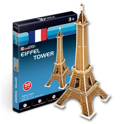 Obrázek produktu pro Puzzle 3D Eiffelova v - 20 dlk