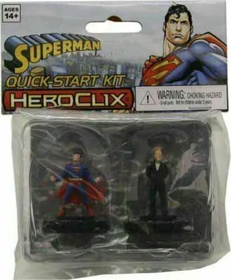 Produktbild von WizKids DC HeroClix: Superman-Schnellstart-Set (2er-Pack)