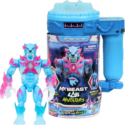 Produktbild von Mr. Beast Lab Swarms Actionfigur Lightning Panther 26 cm