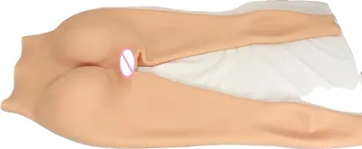 Obrázek produktu pro Silikonové kalhotky s vagínou, realistický design, zaměřené na pohodlí, přírodní kůže, jedna velikost