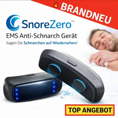 Produktbild von SnoreZero™ EMS Anti-Schnarch-Gerät - Intelligente Schnarchhilfe ohne Maske