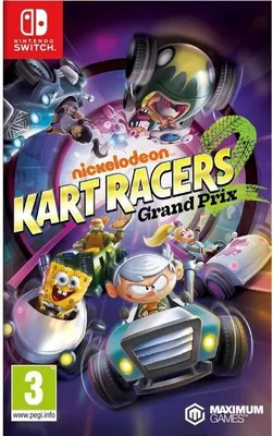 Produktbild von GameMill Entertainment Nickelodeon Kart Racers 2: Grand Prix, Nintendo Switch, Multiplayer-Modus, E (Jeder), Physische Medien