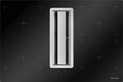 Produktbild von Silverline FLOW-IN Intern Premium FLIK854ESK Kochfeldabzug Induktion  Edelstahl/Schwarzglas