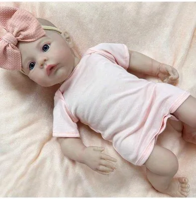 Zdjęcie produktu dla Lalka typu reborn o wysokości 48 cm, prezent świąteczny