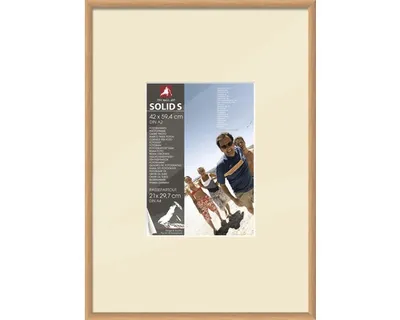 Produktbild von Bilderrahmen Kunststoff buche 42x59,4 cm (DIN A2)