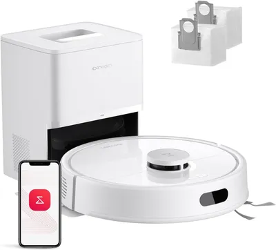 Obrázok produktu pre Robotický vysávač - Robotický vysávač s funkciou mopovania - Robotický čistič - Samostatný vysávač