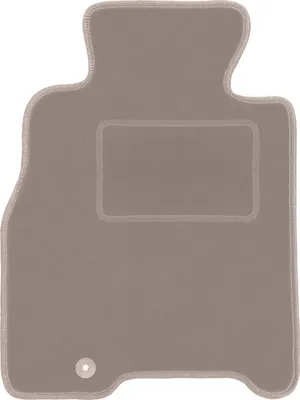 Produktbild von Fahrerfußmatte Velours beige passend für Mazda Xedos 9 (1993-2001, Limousine) – mit Befestigungen – passgenau