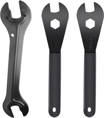 Obrázok produktu pre Sada kľúčov na bicykel 13/14/15/16/17 mm, kľúč na pedále, pohodlný úchop, pre nábojové matice