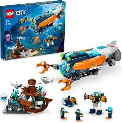 Image de LEGO® City 60379 Sous-marin d'exploration des fonds marins