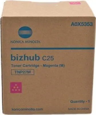 Image de Toner TNP-27M fr KONICA MINOLTA BizHub C25 magenta