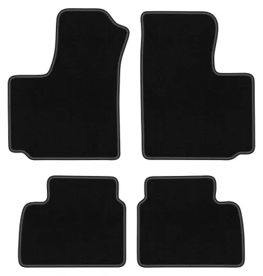 Immagine prodotto di Tappetini in moquette per FIat Doblo I 2000-2009 (multispazio) – set 4 pezzi, neri, su misura – Wielganizator BASIC