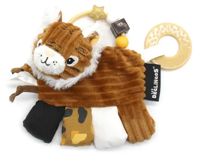 Immagine prodotto di TriAction Toys Sonaglio Attività Speculos La Tigre, Junge/Mädchen, Braun