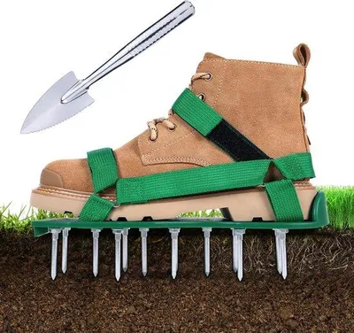 Productafbeelding van Famanu ademende schoenen met klittenbandsluiting - Antislipzool - Groen