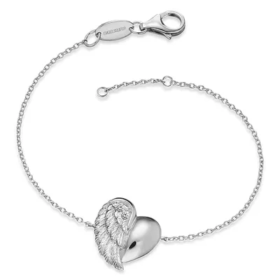 Obrázek produktu pro Angelcaller Bracelet ERB-LILHEARTWING Heart Wings Ladies