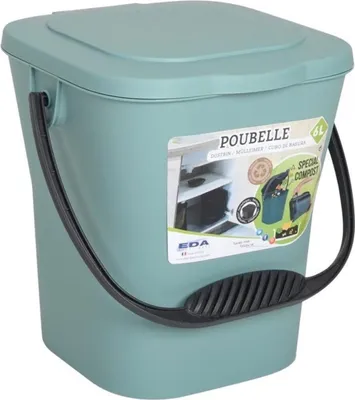 Image de Seau Compost Eucalyptus 6l Compostage Intérieur Sans Odeur - Eda