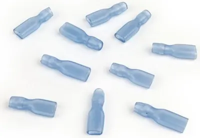 Obrázok produktu pre Izolačná objímka pre káblové koncovky s plochou zásuvkou 4,8 mm Ø=0,5-1,0 mm² DIN 46343 10 ks.