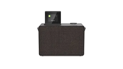Produktbild von Pure Evoke Play Vielseitiges Musiksystem für drinnen und draußen (Dab+ /FM Radio, Internet Radio, Podcasts, Spotify Connect, Bluetooth in sattem Stereoklang de 40W), Braun Schwarz