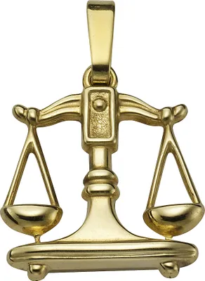 Produktbild von F Anhänger Sternzeichen Waage 333/- Gelbgold