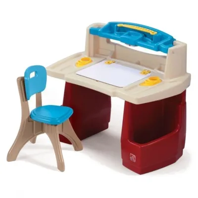 Produktbild von Step2 Kinder-Schreibtisch mit Hocker Deluxe Artists