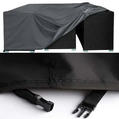 Immagine prodotto di Copertura impermeabile per mobili da giardino, realizzata in tessuto resistente da 600D