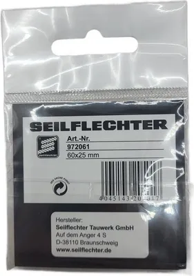 Produktbild von Aluminium Türschild " Werbung verboten " 60x25mm