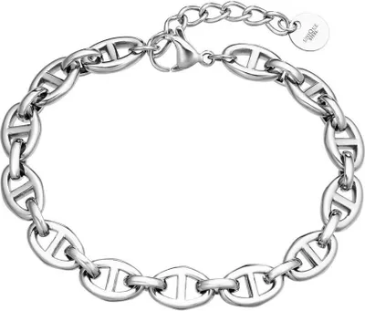 Produktbild von Chunky Edelstahl Armband Silber B5280