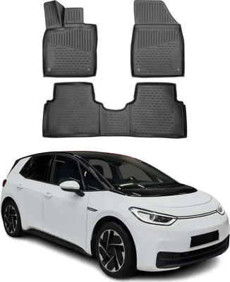 Immagine prodotto di 2020-2025 VW ID.3 tappetini TPE nero 3 pz