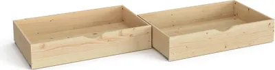 Immagine prodotto di Cassetto letto Vitalispa Everest Marrone 97.7 x 55.6 cm Set di 2, Model 39543
