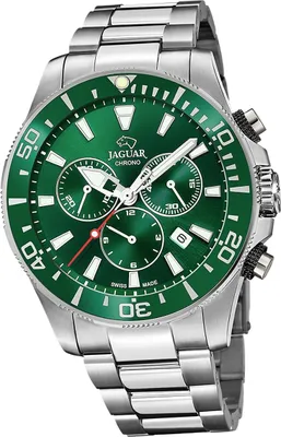Produktbild von Jaguar Herren Uhr Chronograph Elegant Luxus Edelstahl Executive silber D2UJ861/4