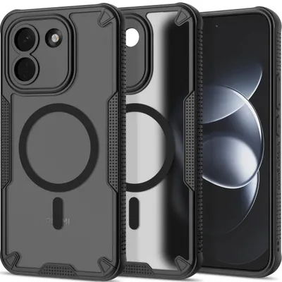 Productafbeelding van TECH-PROTECT RUGGED SHIELD MAGSAFE achterhoes voor de Xiaomi Redmi Note 17 Pro Max 5G, mat zwart
