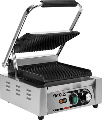 Obrázek produktu pro Gastro elektrický gril, stolní gril 1800W 230x225mm