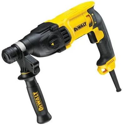 Produktbild von DeWALT D25133K, SDS Plus, Schwarz, Weiß, 2,6 cm, 1500 RPM, 5500 BPM, 1,3 cm