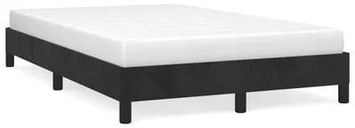 Obrázok produktu pre vidaXL Rám postele bez matraca čierny 120x190 cm zamat