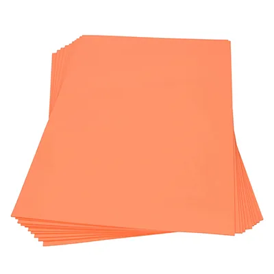 Produktbild von Moosgummiplatte  orange 300 x 450 x 2 mm
