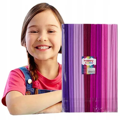 Produktbild von Happy Color Krepppapier 10 Rollen Rosa Mix Bastelpapier
