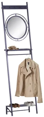 Produktbild von Mömax Wandgarderobe in Schwarz