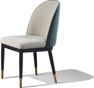 Produktbild von Klassischer Stuhl Modern Stil Sessel Lounge Club Sitz Polster Design Holz Textil