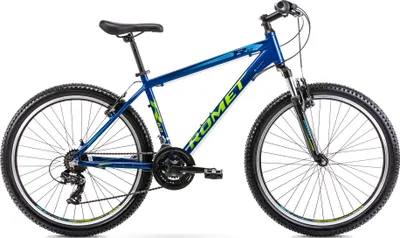 Zdjęcie produktu dla Rower ROMET Rambler R6.0 niebiesko-limonkowy