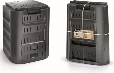 Image de Kompostér COMPOGREEN 320 l - barva: černá