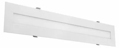 Produktbild von CENTURY LED-Panel P-QUADRO, eingelassen in SDK. 600x100x8mm 18W 3000K 700Lm 120d IP20.
