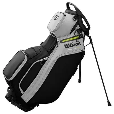 Produktbild von Wilson Talus 14 Golfbag Standbag Schwarz und Grau