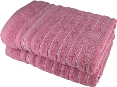 Immagine prodotto di Asciugamano STRIPES rosa 70x140 cm