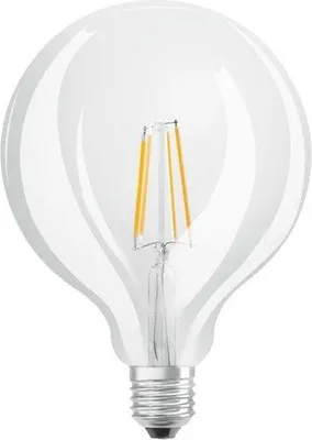 Image de Ampoule variable led clair globe 95 mm E27 1521 Lm 100 W blanc neutre, OSRAM