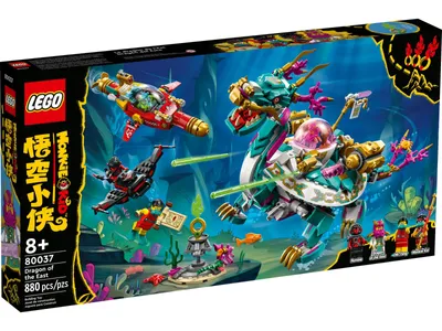 Produktbild von LEGO Monkie Kid Dragon of the East, Bausatz, 8 Jahr(e), Kunststoff, 880 Stück(e), 1,16 kg