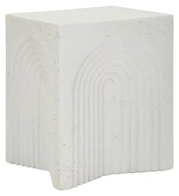 Obrázek produktu pro Arc Odkládací stolek Bílý 58 x 47,5 x 47,5 cm